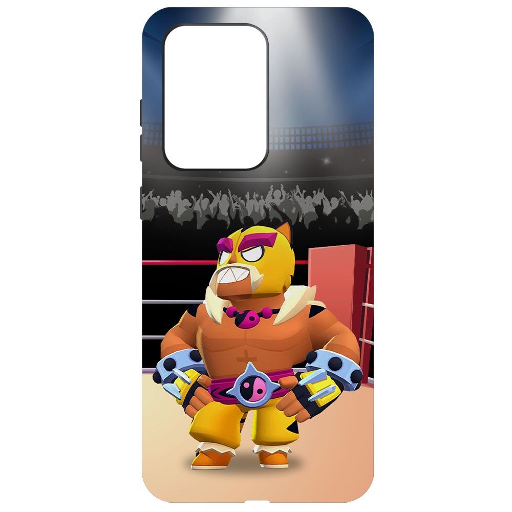 

Чехол-накладка Krutoff Brawl Stars - Эль Тигро для Samsung Galaxy S20 Ultra (G988)