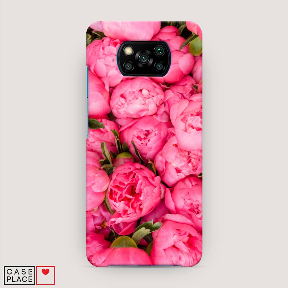 

Пластиковый чехол "Прекрасные пионы" на Xiaomi Poco X3 NFC, 39220-6
