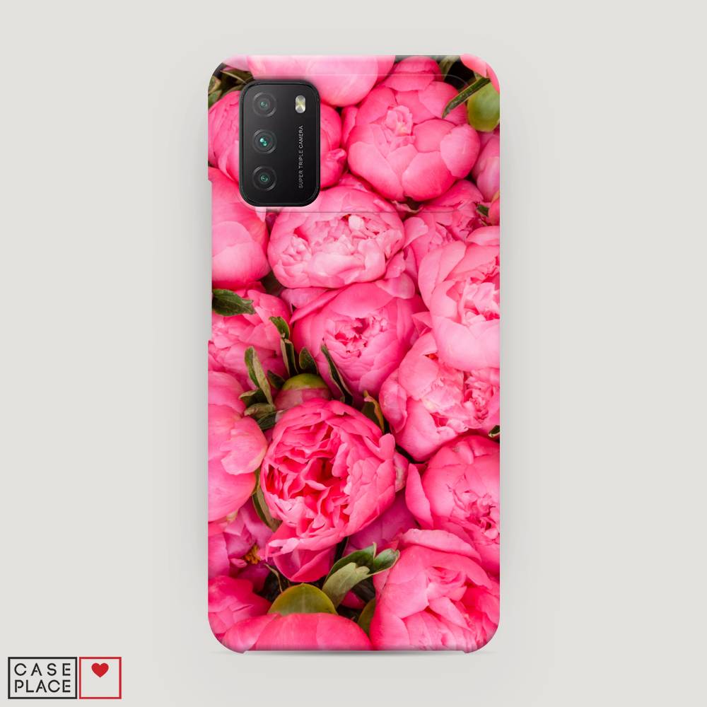

Пластиковый чехол "Прекрасные пионы" на Xiaomi Poco M3, 39520-6