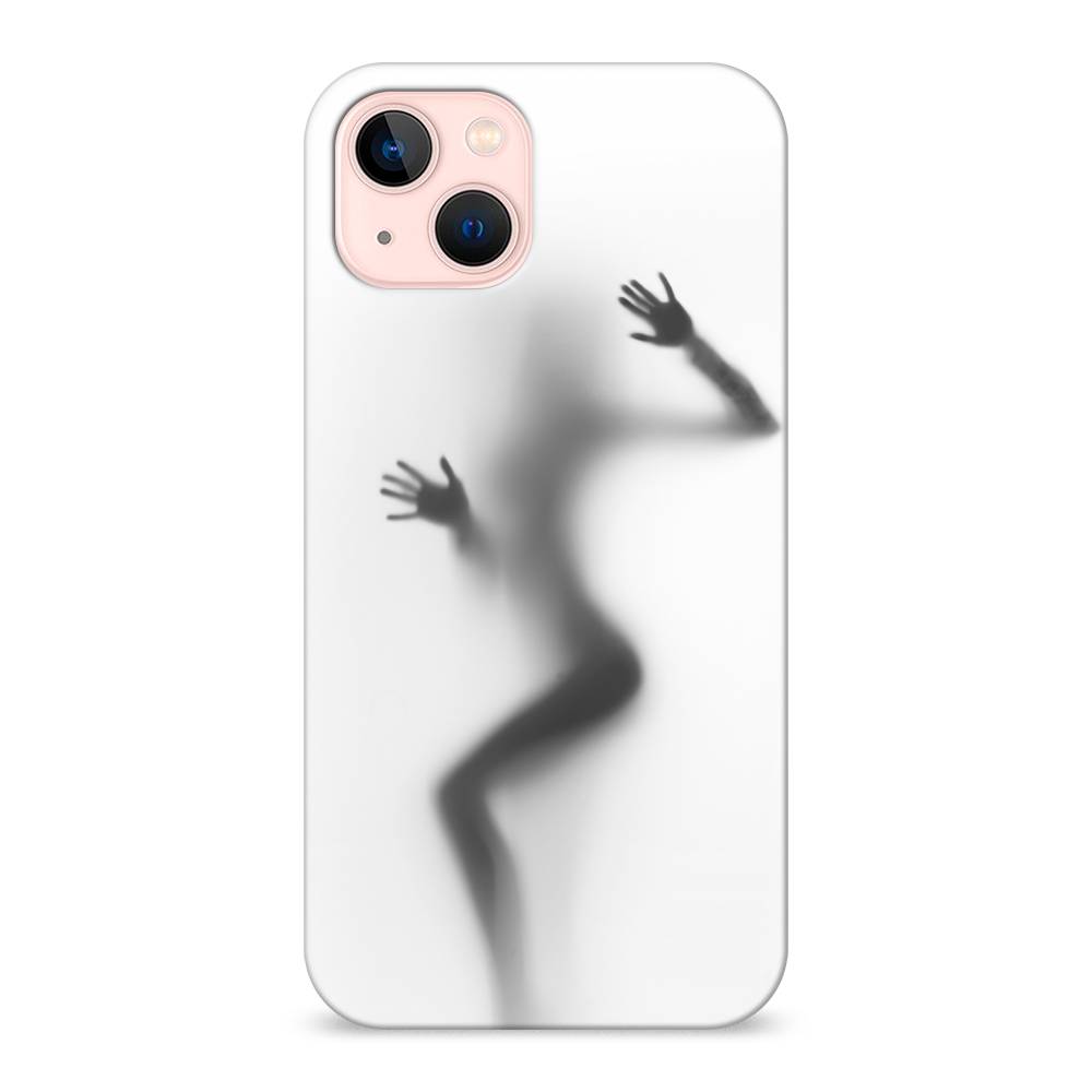 

Пластиковый чехол "Девушка в душе" на Apple iPhone 13, 14220-5