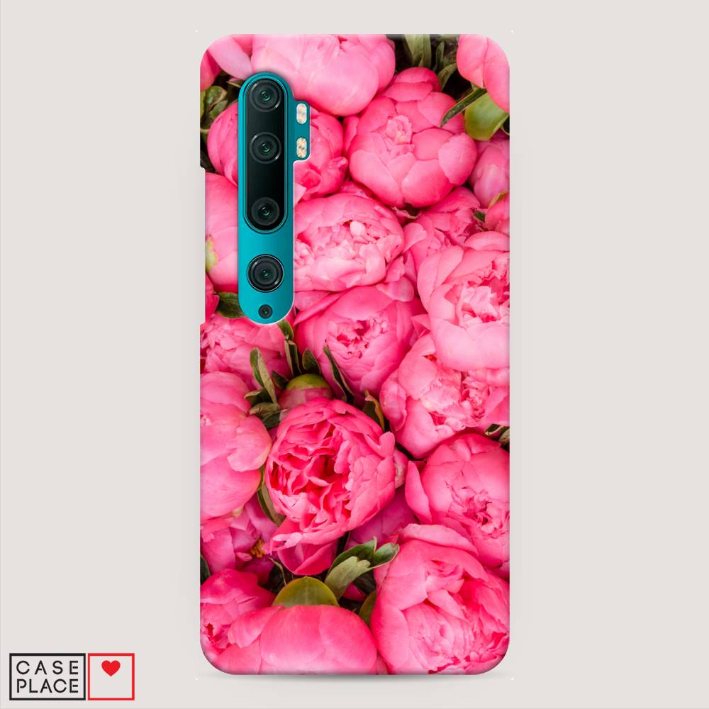 

Пластиковый чехол "Прекрасные пионы" на Xiaomi Mi Note 10, 37320-6