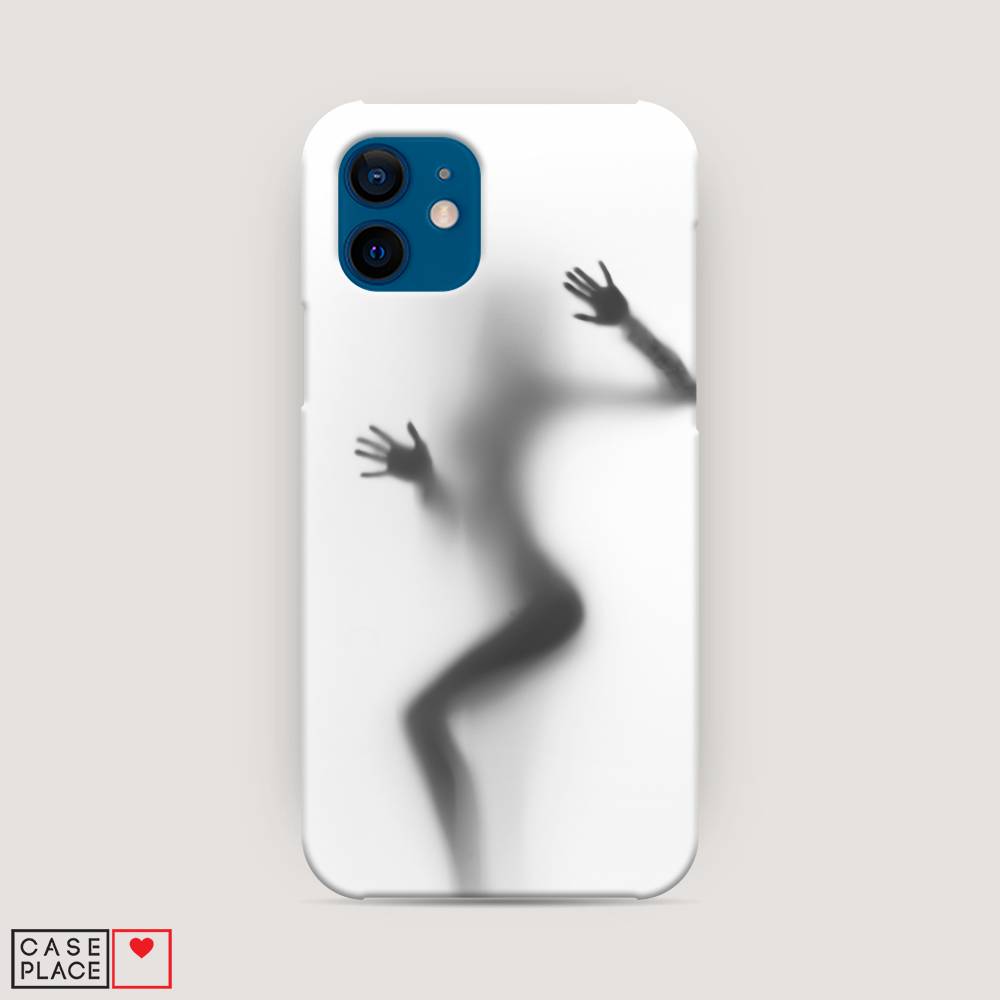 фото Пластиковый чехол "девушка в душе" на apple iphone 12 awog