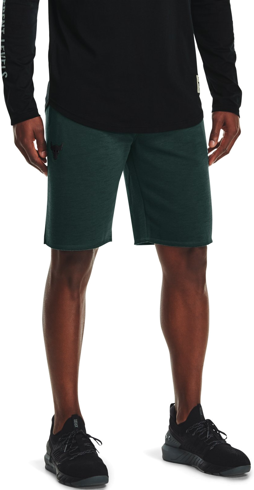 Спортивные шорты мужские Under Armour UA PJT ROCK CC FLEECE SHORT-GRN зеленые MD