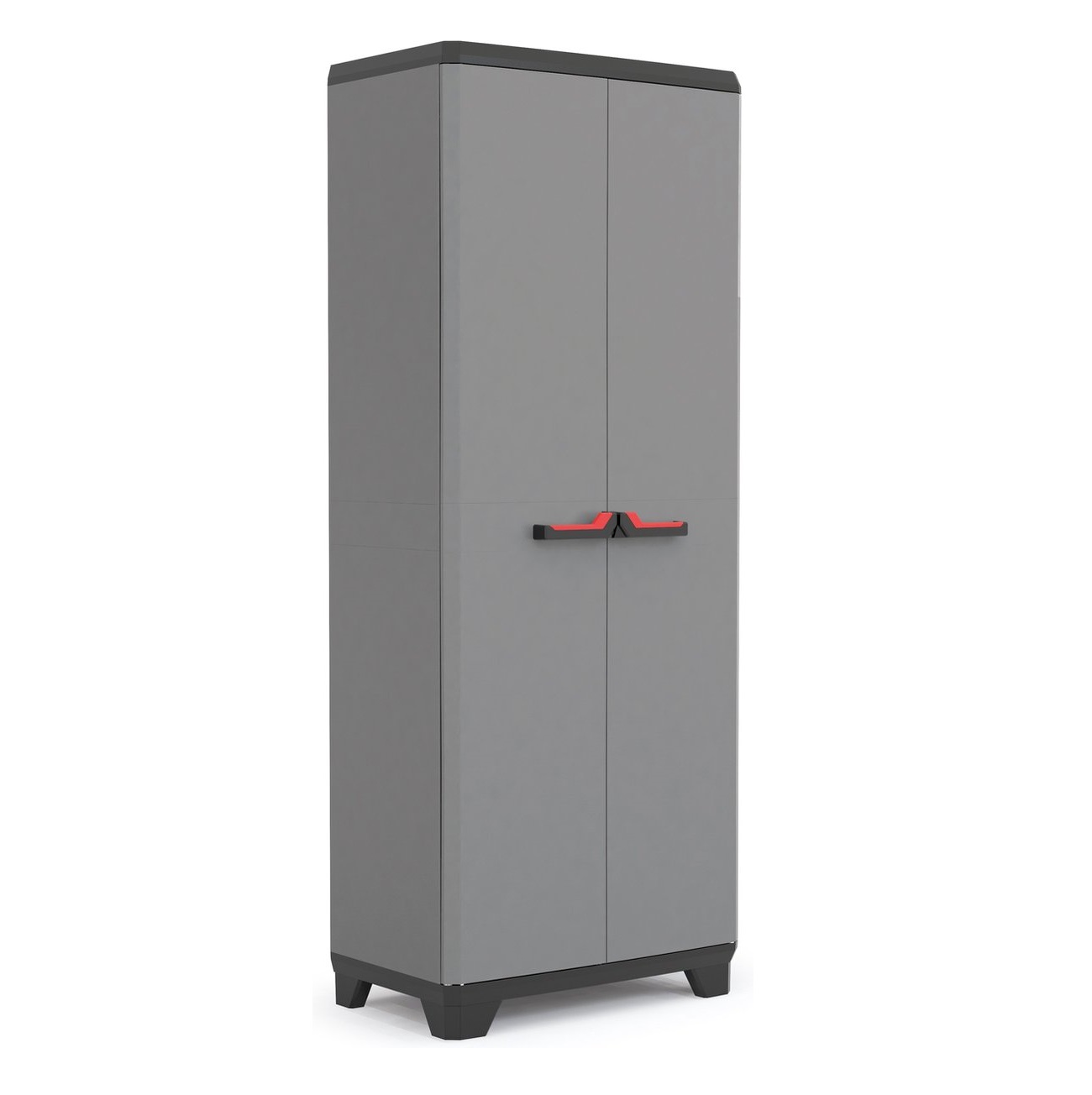 Пластиковый шкаф Keter Stilo Tall Cabinet серый