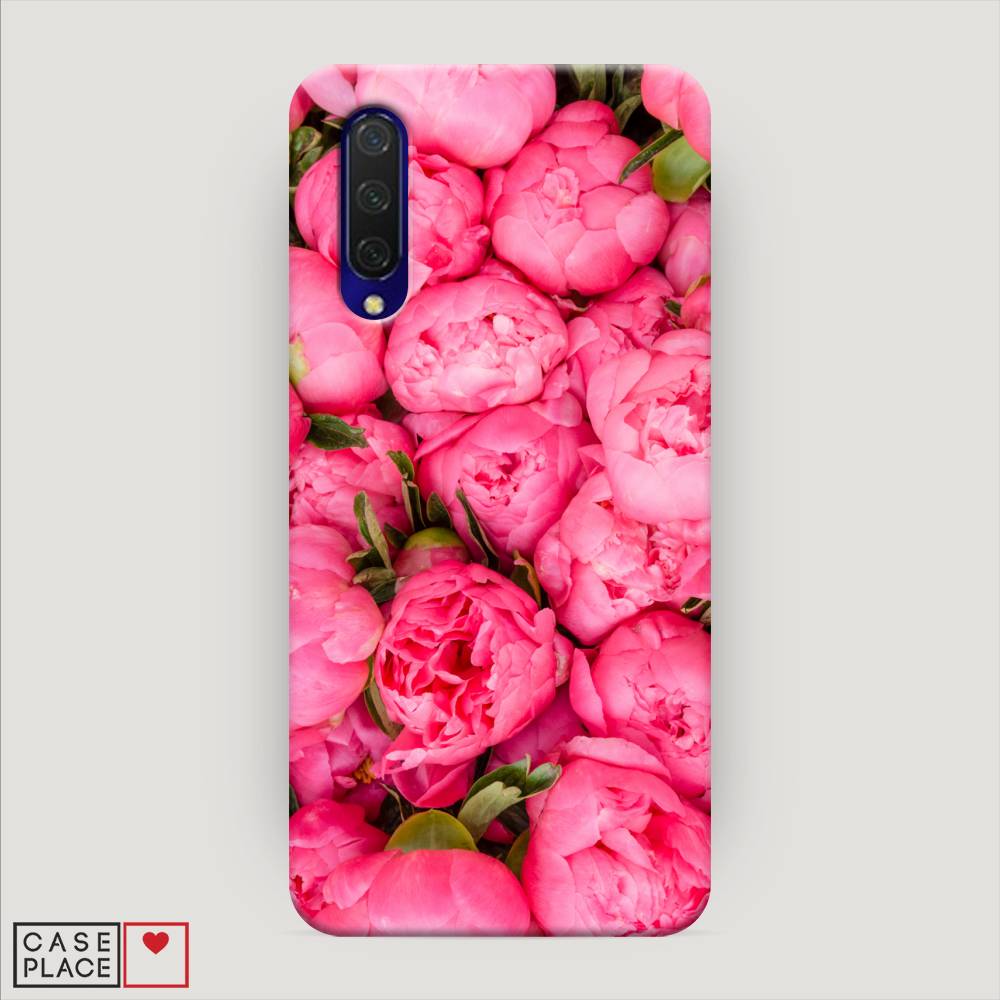 

Пластиковый чехол "Прекрасные пионы" на Xiaomi Mi CC9, 36120-6