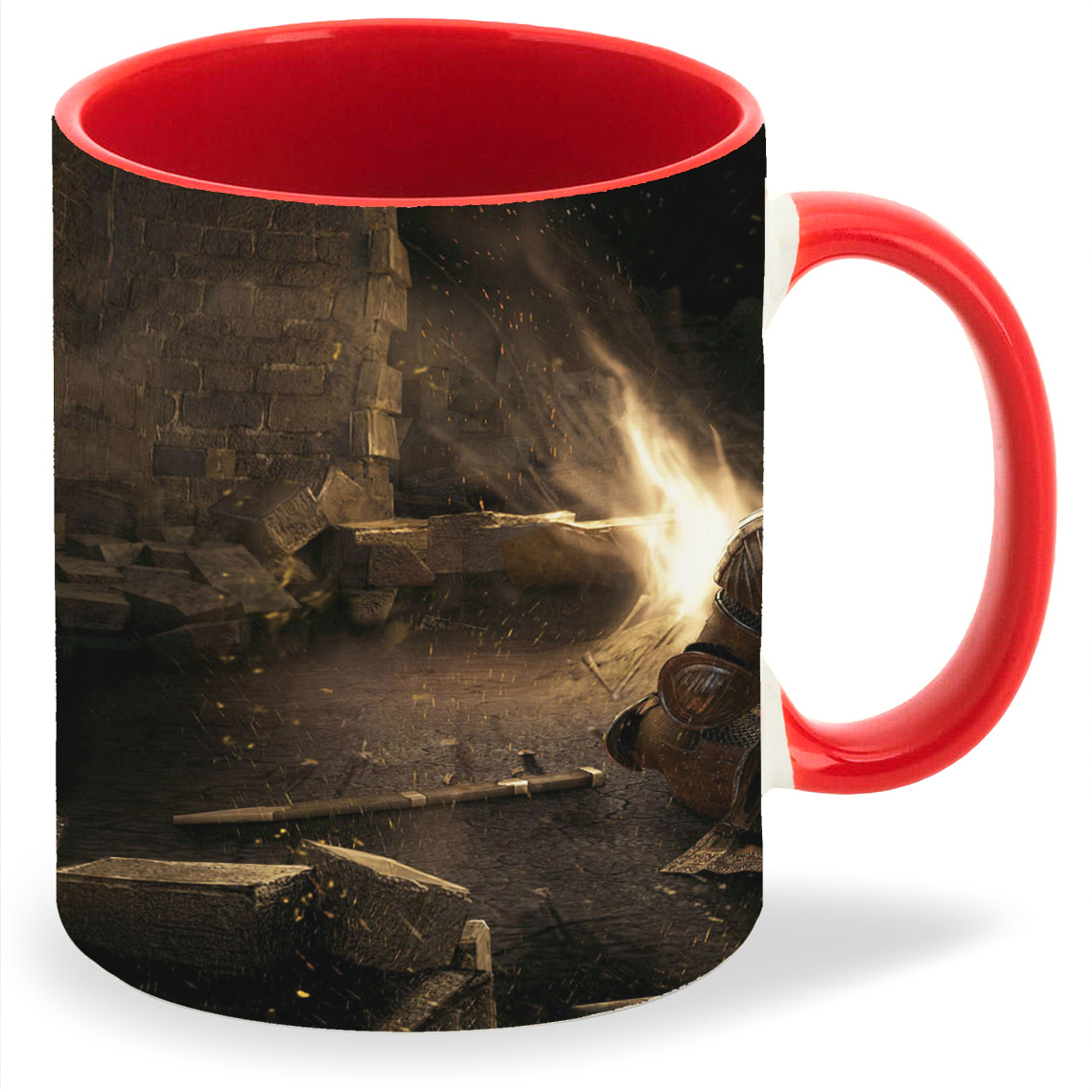 

Кружка CoolPodarok dark souls Сидит у костра, dark souls Сидит у костра