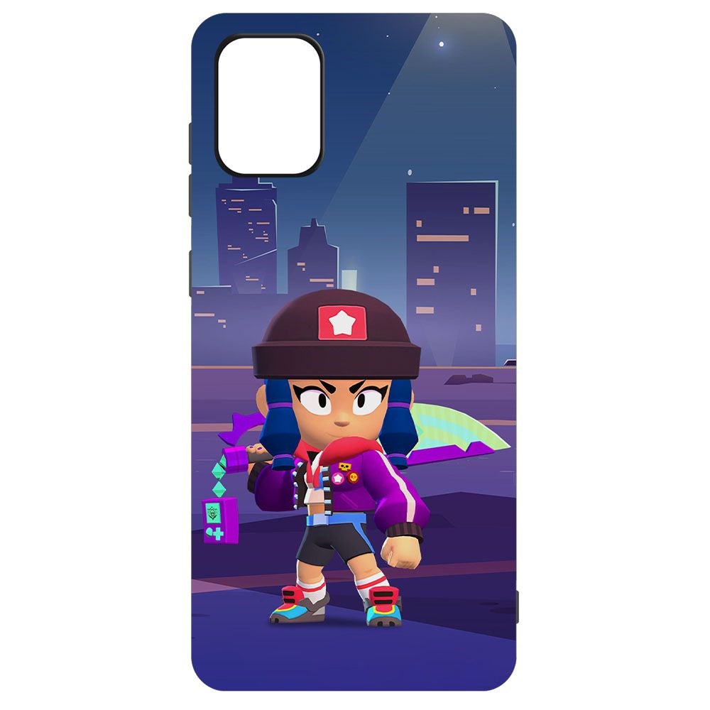 Чехол-накладка Krutoff Brawl Stars - Героиня Биби для Samsung Galaxy A71 (A715)