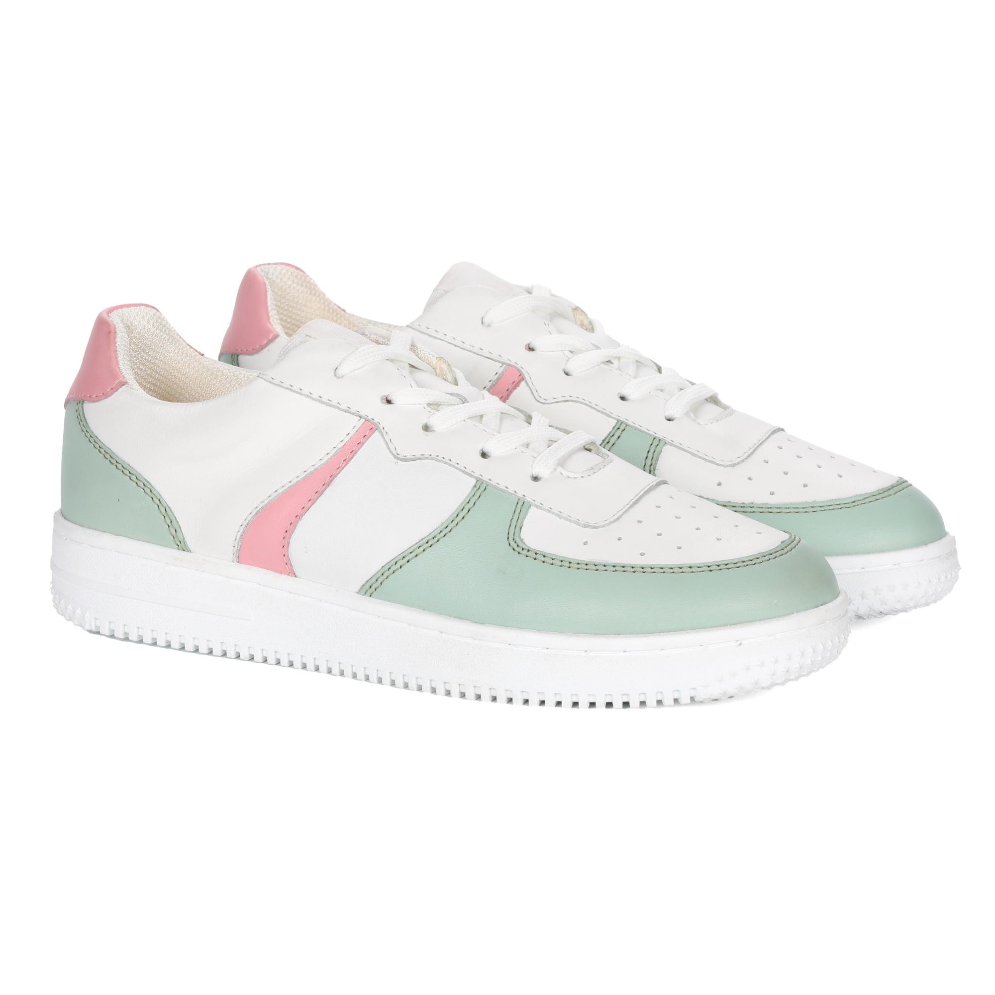 Кроссовки Richter 3254-5133-5611, 5611-3k зеленый/розовый/белый, 30