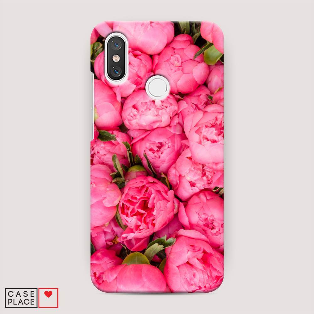 

Пластиковый чехол "Прекрасные пионы" на Xiaomi Mi 8, 33520-6