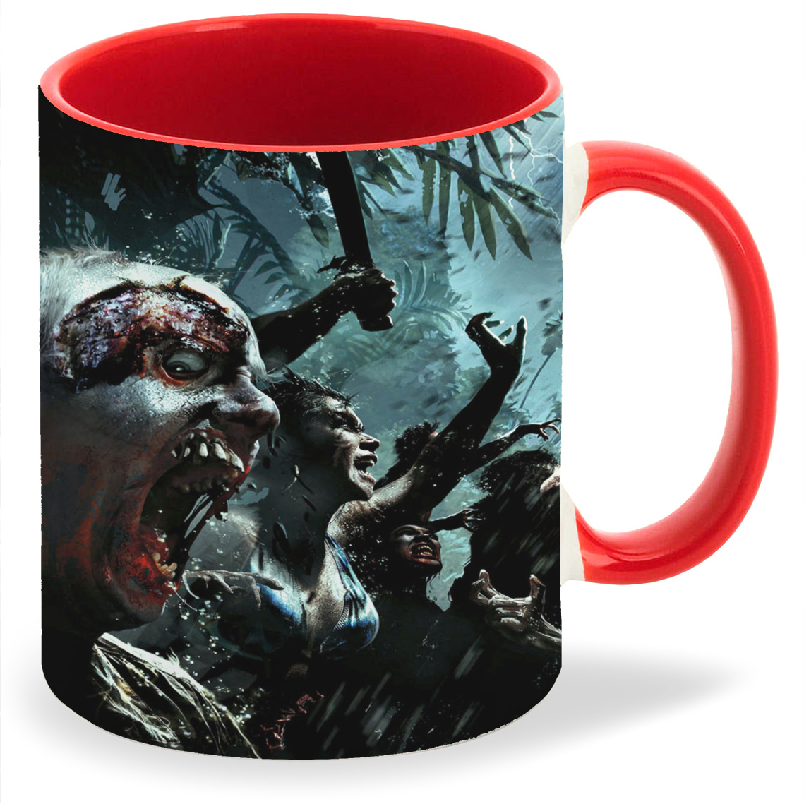 

Кружка CoolPodarok dead island riptide Зомби Молнии, dead island riptide Зомби Молнии
