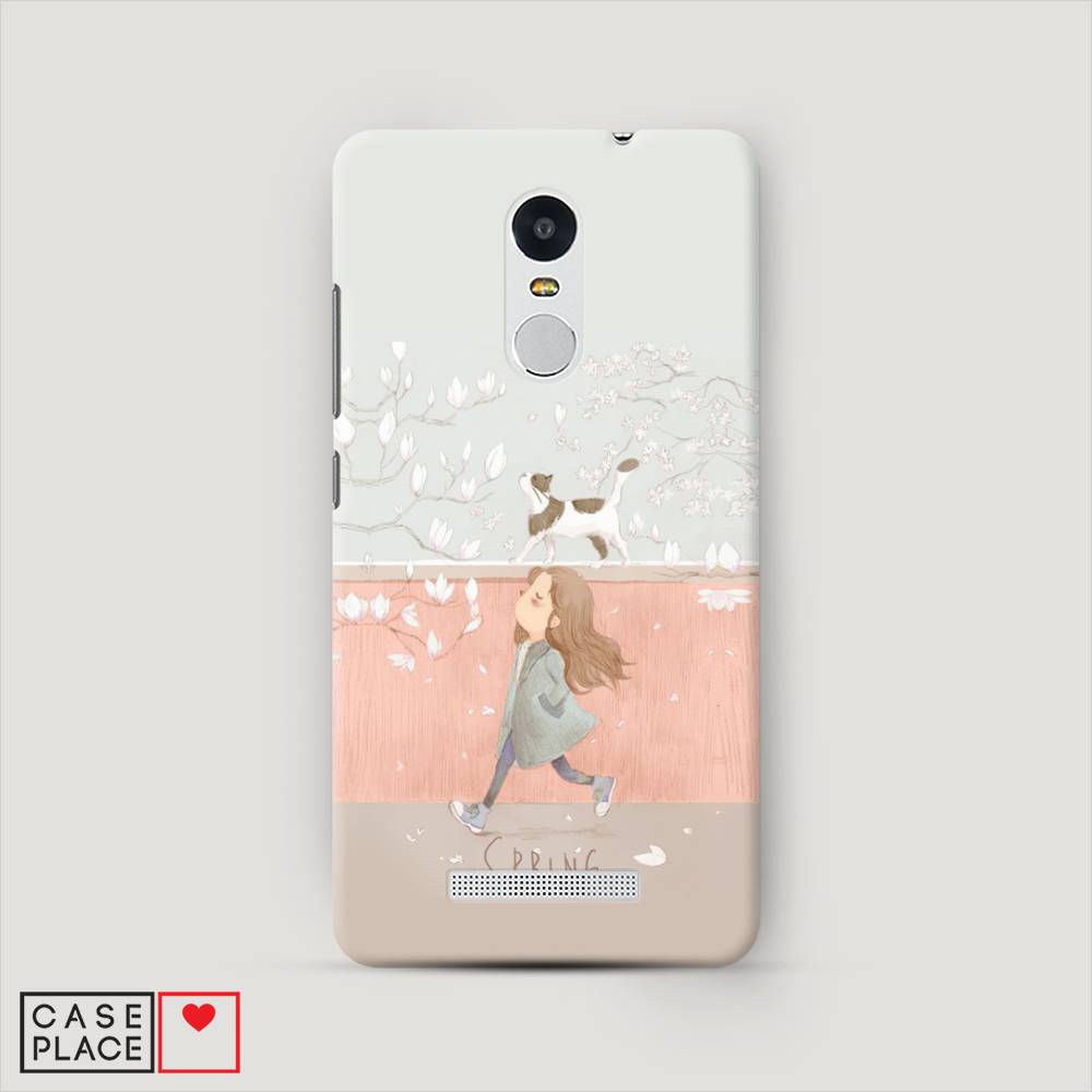 

Пластиковый чехол "Девочка-весна" на Xiaomi Redmi Note 3