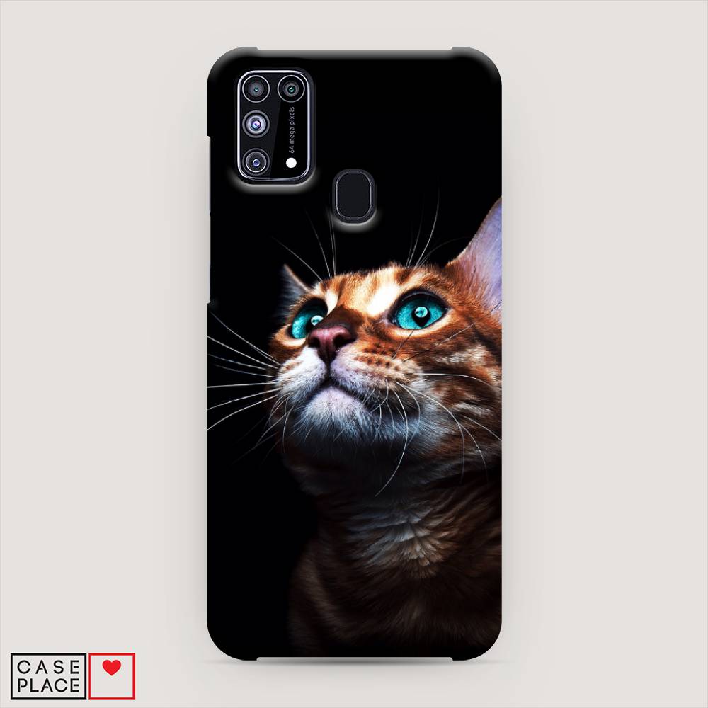 

Пластиковый чехол "Мечтательный кот" на Samsung Galaxy M31, 2100720-1