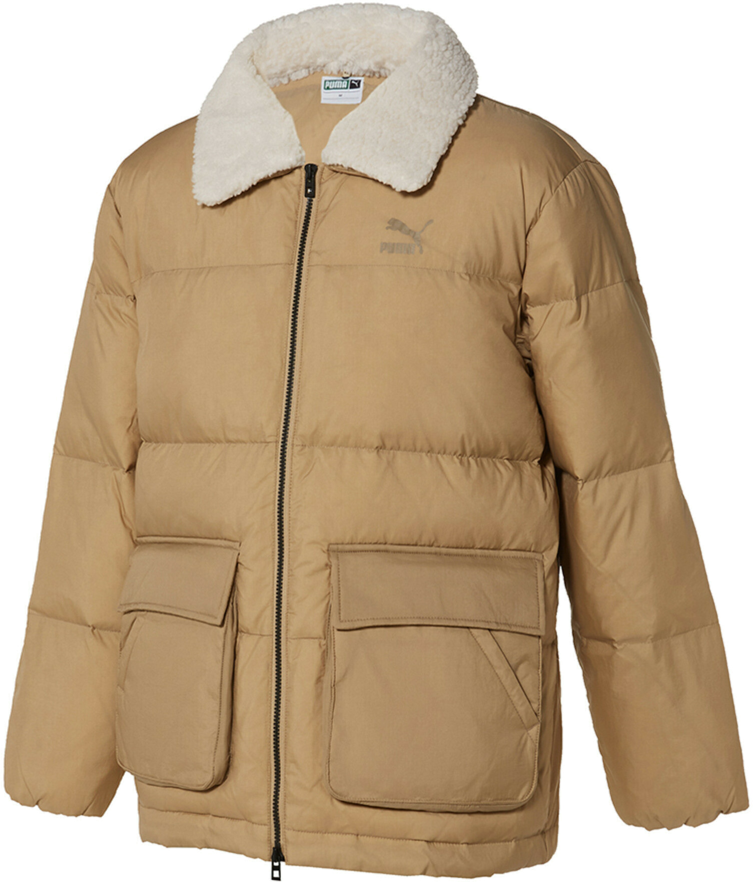 

Куртка унисекс PUMA Shearing Down Jacket зеленая S, Зеленый, Shearing Down Jacket