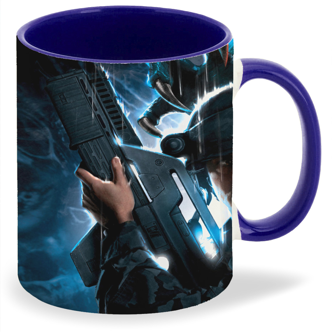 

Кружка CoolPodarok aliens colonial marines Солдат Сзади Чужой, aliens colonial marines Солдат Сзади Чужой