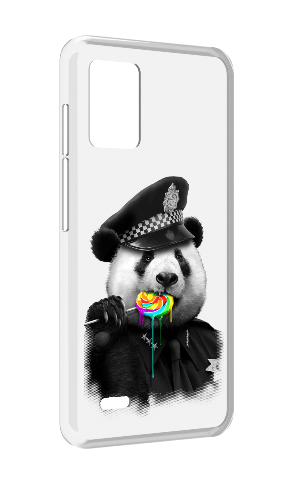 

Чехол MyPads Панда полиция для UMIDIGI Bison X10S / Bison X10G, Прозрачный, Tocco