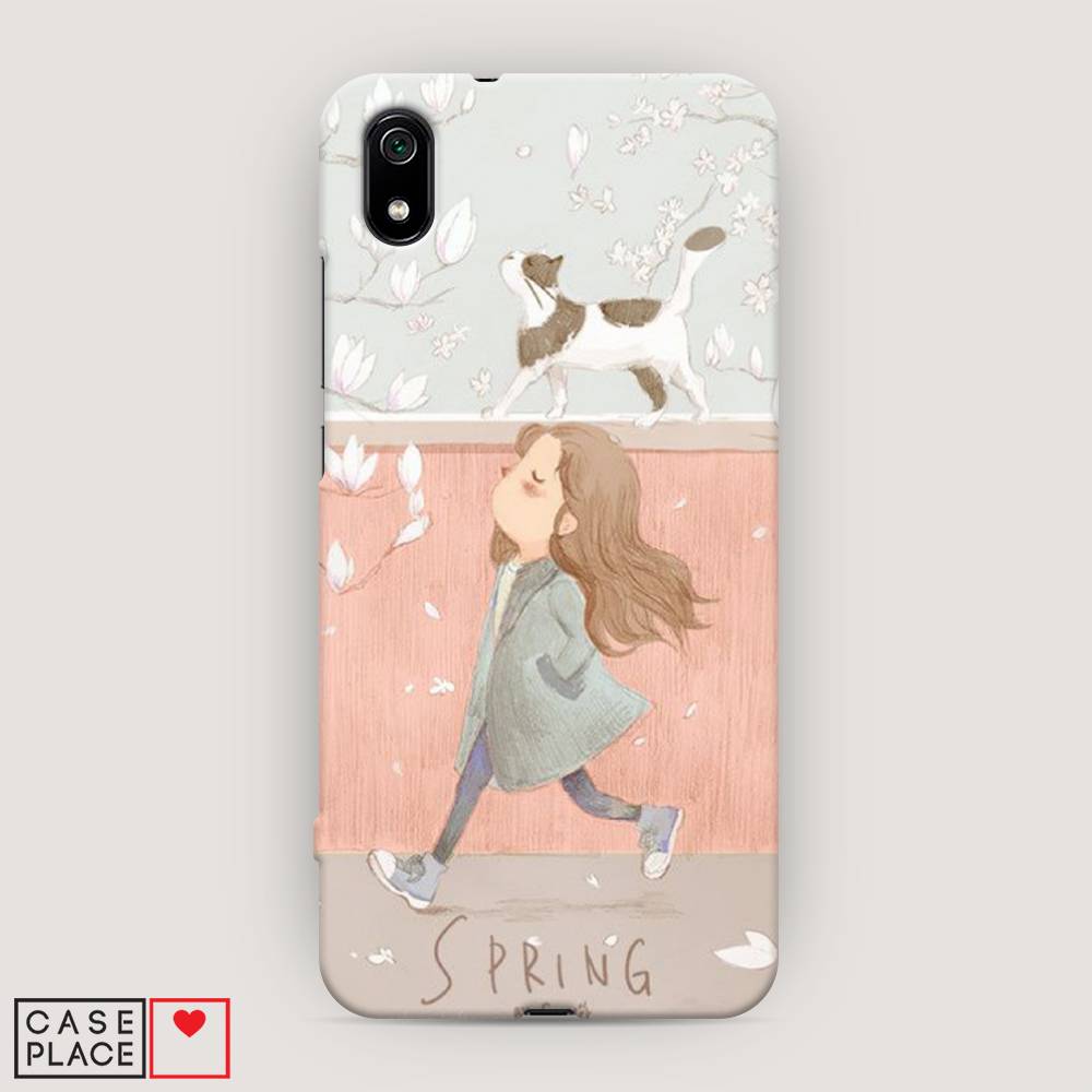 

Пластиковый чехол "Девочка-весна" на Xiaomi Redmi 7A, 35420-5