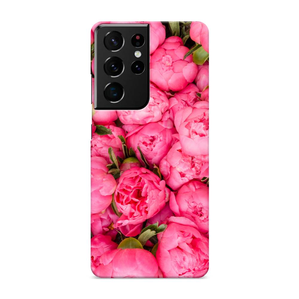 

Пластиковый чехол "Прекрасные пионы" на Samsung Galaxy S21 Ultra, 2102220-6