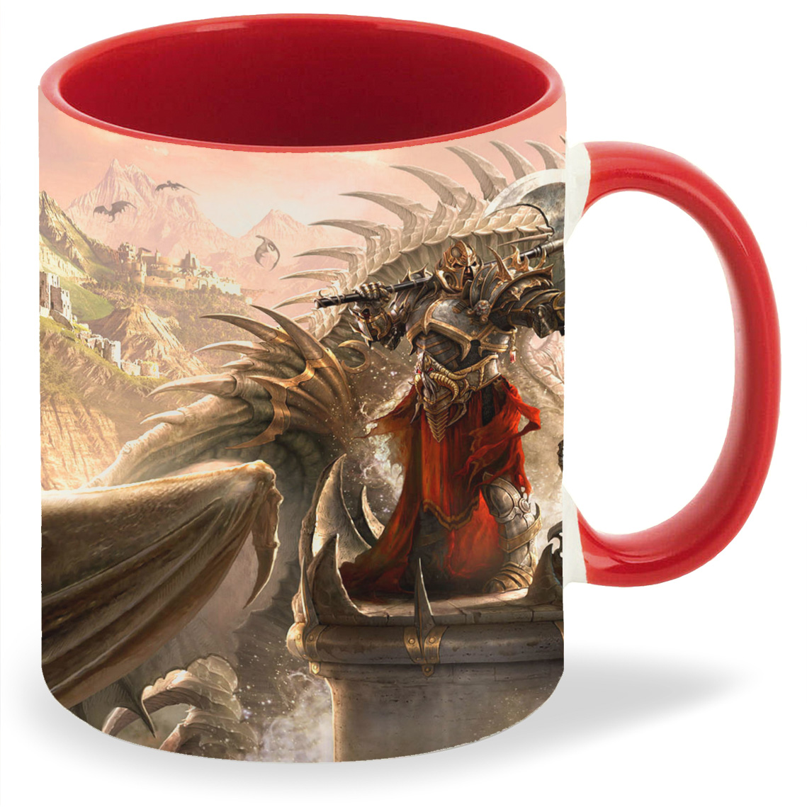 

Кружка CoolPodarok dragon eternity Дракон Рыцарь с секирой, dragon eternity Дракон Рыцарь с секирой