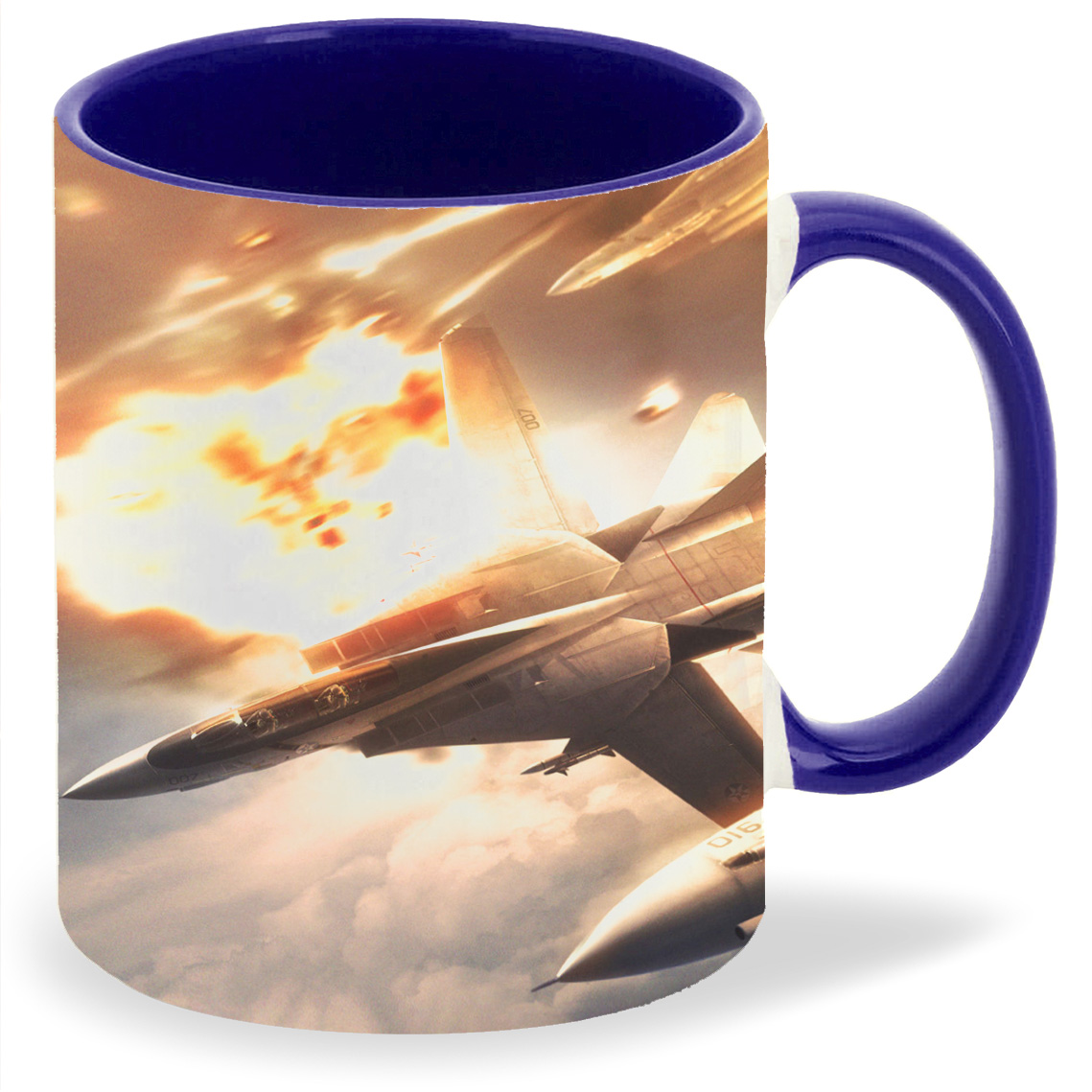 фото Кружка coolpodarok ace combat 5 the unsung war истребители взрывы ракеты