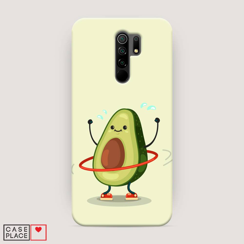 

Пластиковый чехол "Авокадо с обручем" на Xiaomi Redmi 9, 38320-7