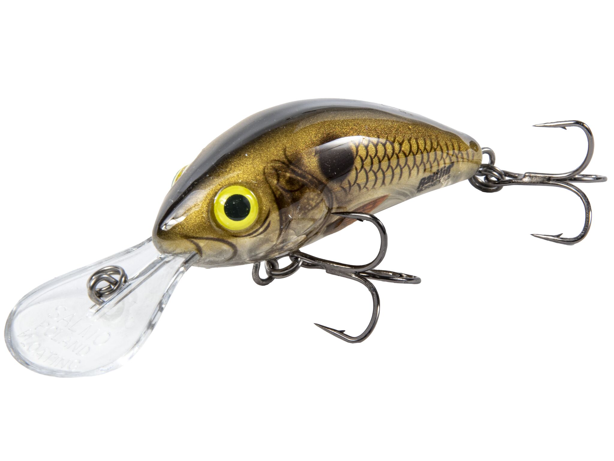 

Воблер плавающий Salmo Hornet Rattlin F 05.5/Clear Floating Pearl Shad, Коричневый;черный, Hornet Rattlin