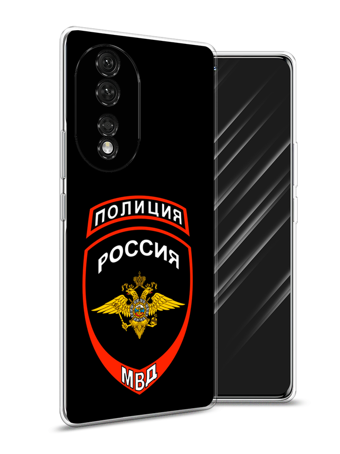 

Чехол Awog на Honor 80 "Полиция шеврон", Черный;красный;белый, 6120350-5