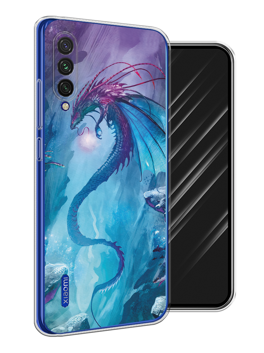 

Чехол Awog на Xiaomi Mi CC9E/Mi A3 "Водный дракон", Разноцветный, 35950-2