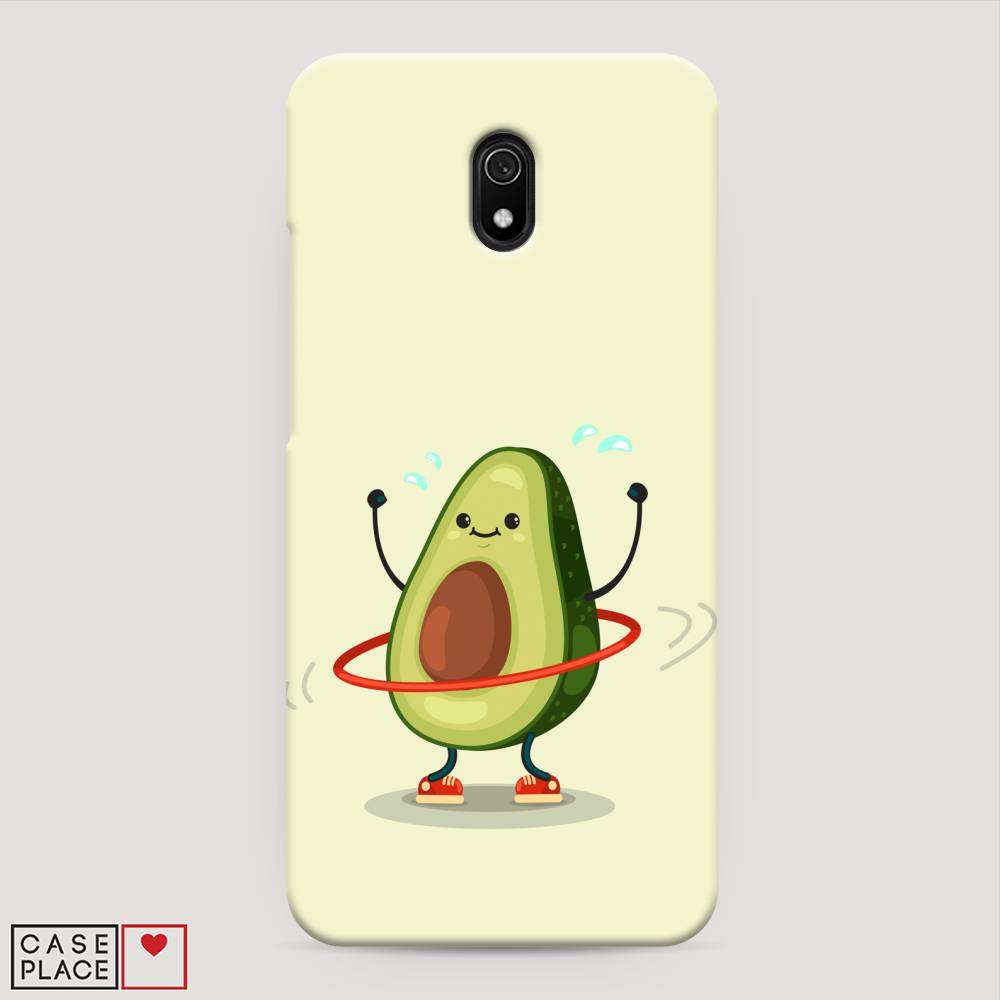 

Пластиковый чехол "Авокадо с обручем" на Xiaomi Redmi 8A, 37220-7