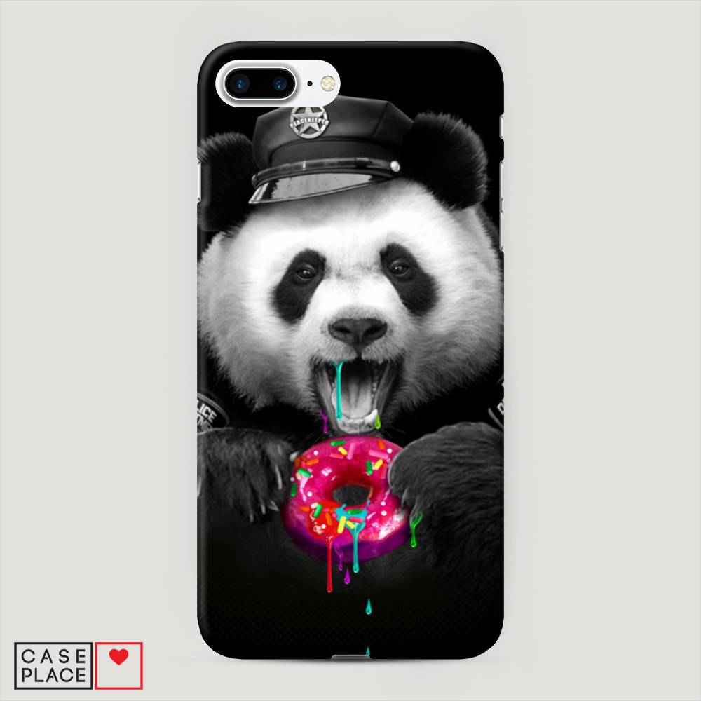 

Пластиковый чехол "Панда police" на Apple iPhone 7 Plus, 10720-1