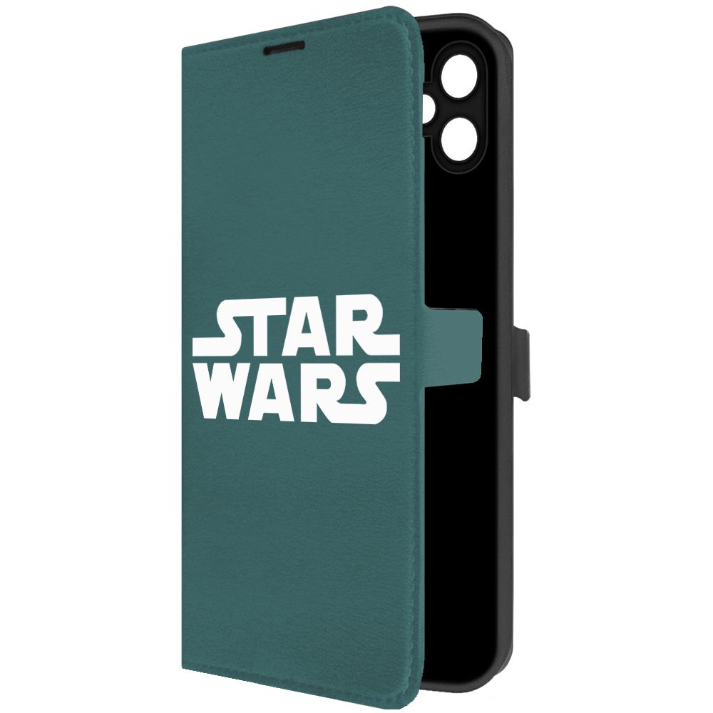 

Чехол-книжка Krutoff Eco Book для Samsung Galaxy A05 Star Wars, Зеленый