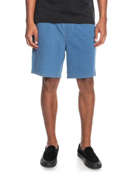 

Шорты мужские QUIKSILVER AVR2372 голубые L, Голубой, AVR2372