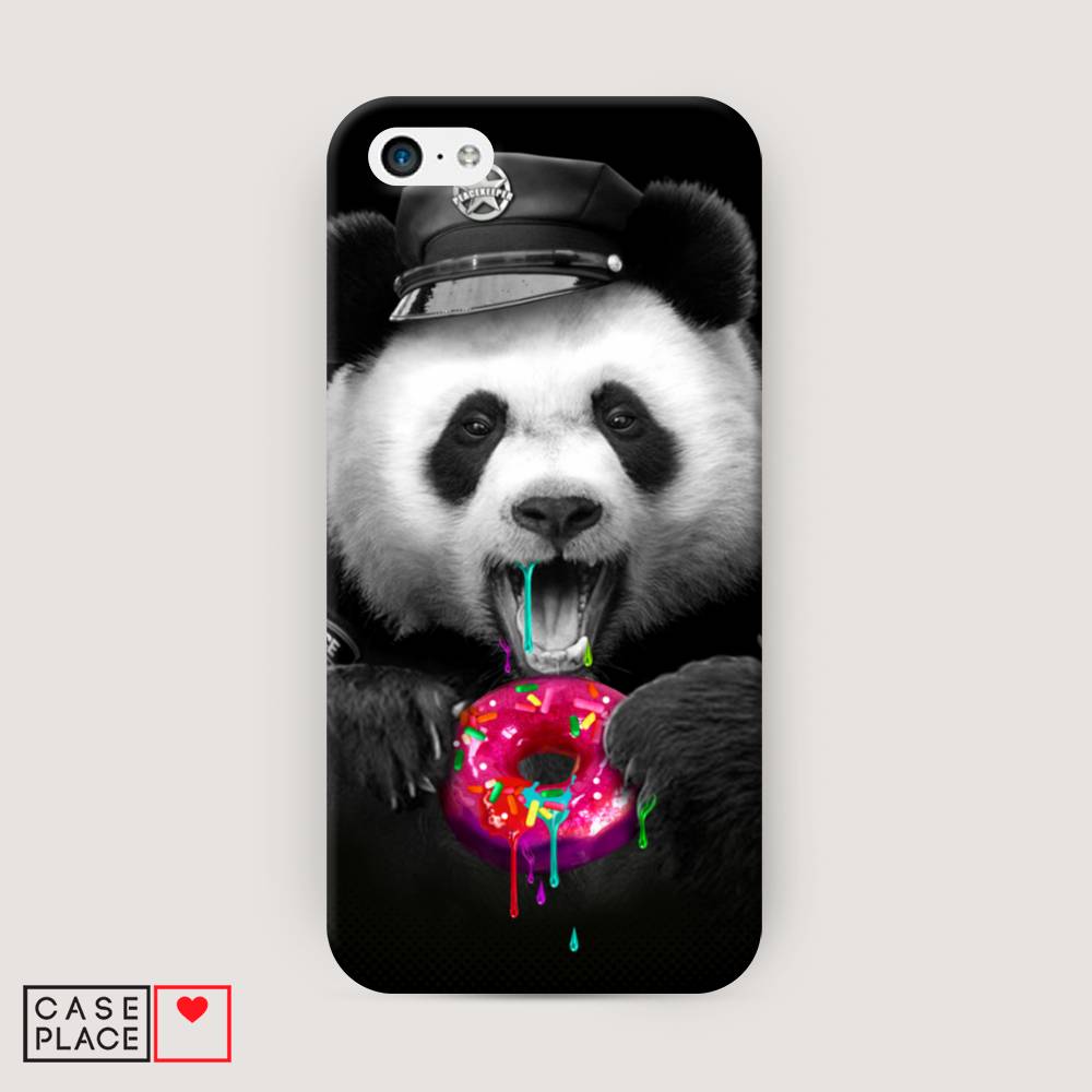 

Пластиковый чехол "Панда police" на Apple iPhone 5C, 10220-1