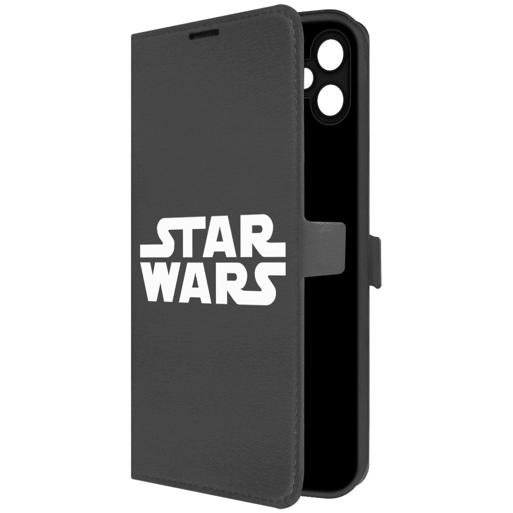 

Чехол-книжка Krutoff Eco Book для Samsung Galaxy A05 Star Wars черный