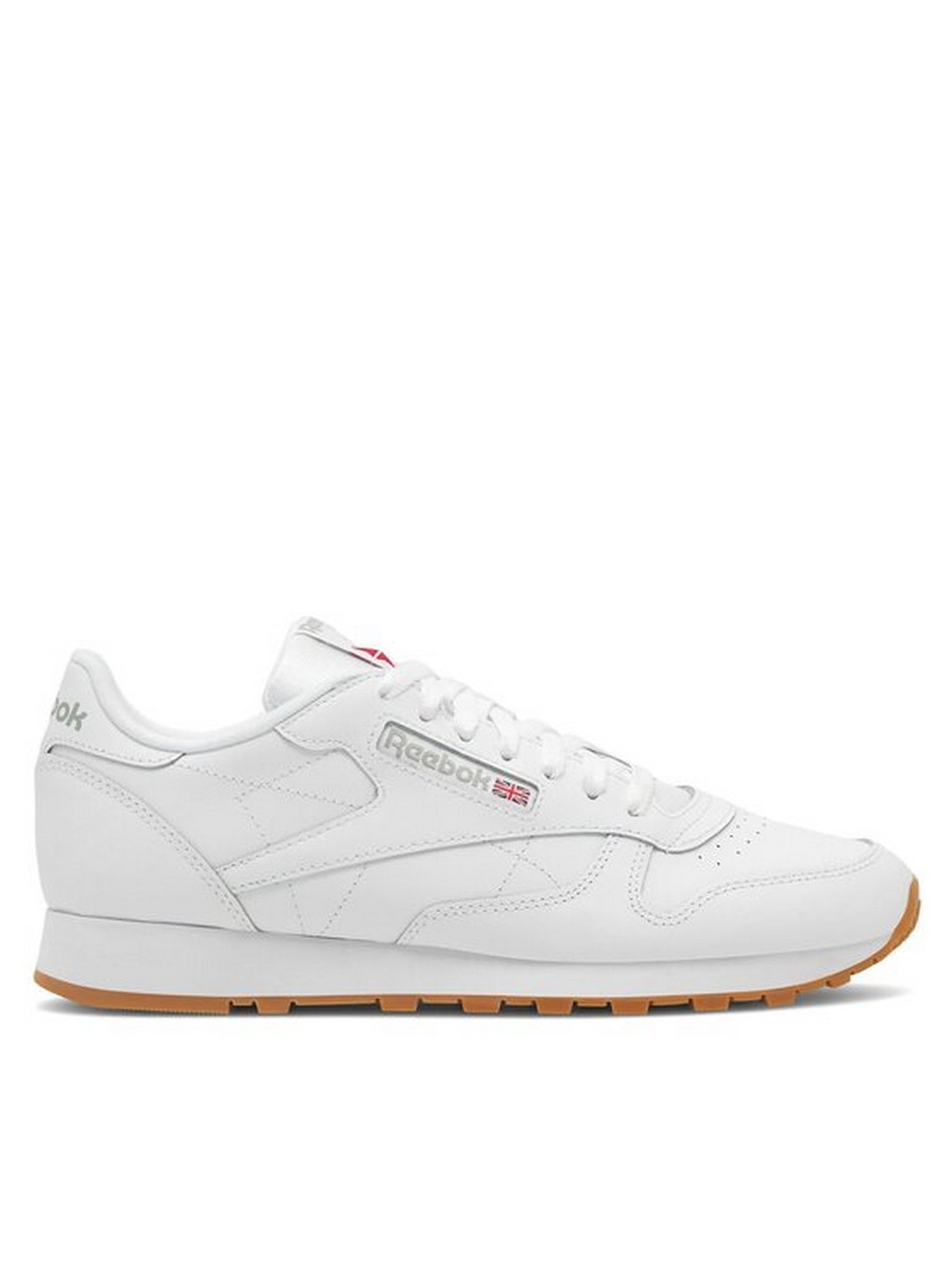 

Кроссовки мужские Reebok Classic Leather 100008491 белые 45 EU, Белый, Classic Leather 100008491