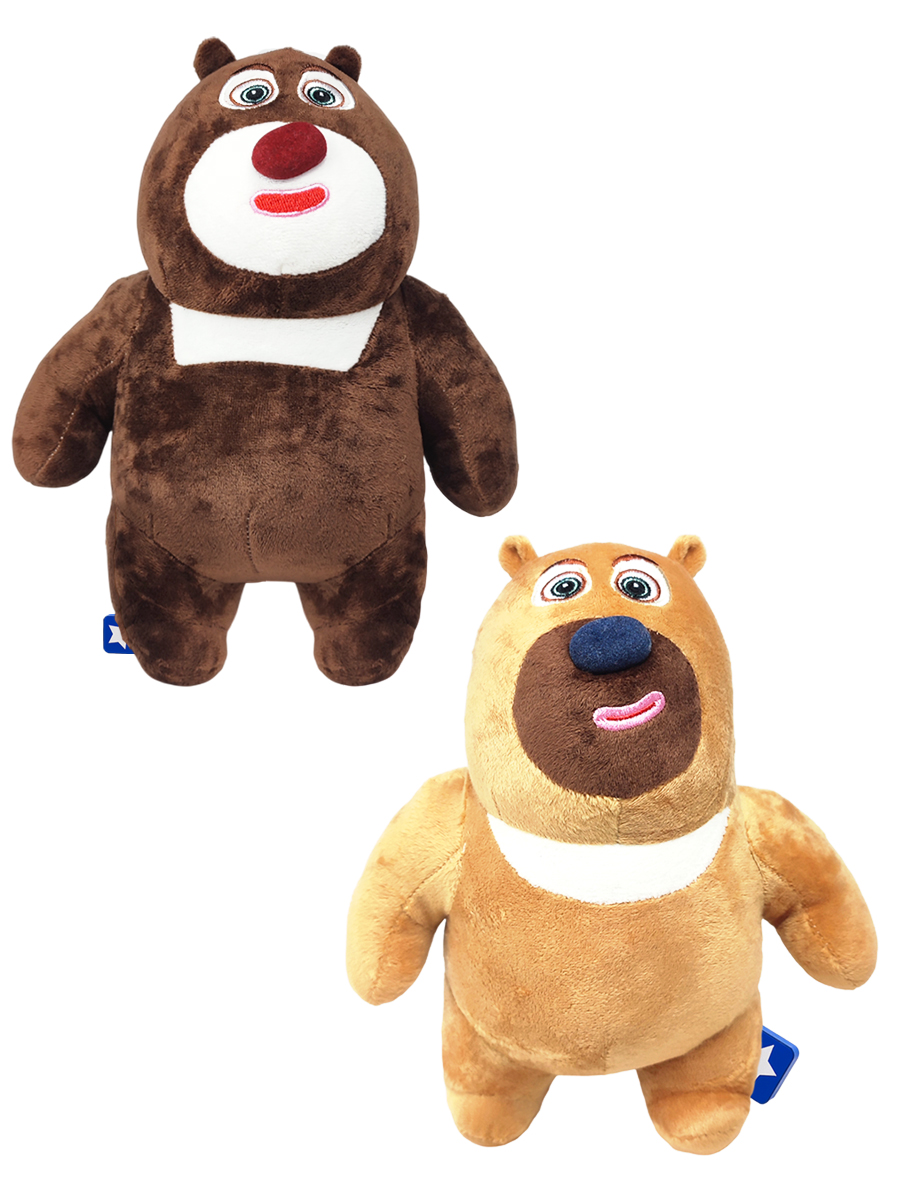 

Мягкие игрушки Медведи соседи 2 в 1 Бриар и Брамбл Boonie Bears 27 и 27,5 см, Бежевый;коричневый, Медведи соседи 2 в 1 Бриар и Брамбл Boonie Bears