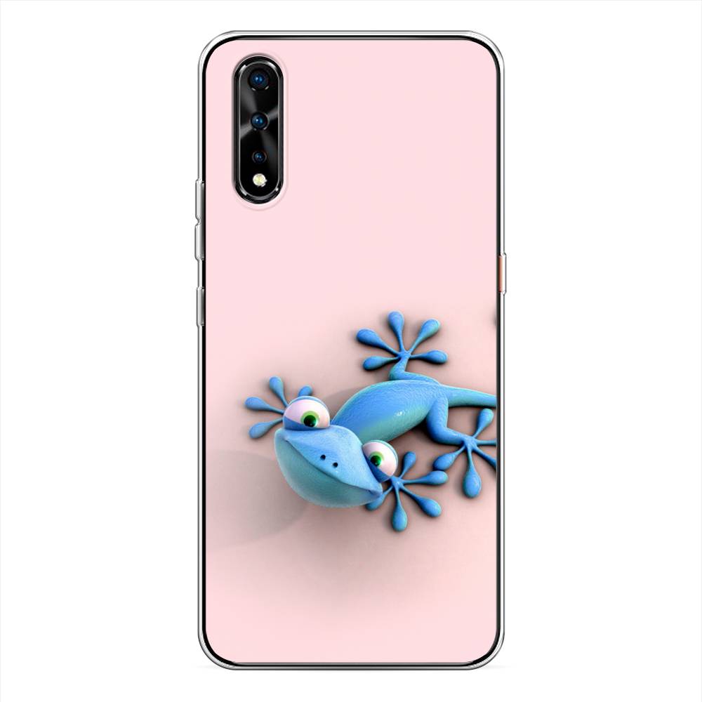 

Чехол Awog на Vivo iQOO Neo/V17 Neo "Голубая ящерка", Разноцветный, 261250-2