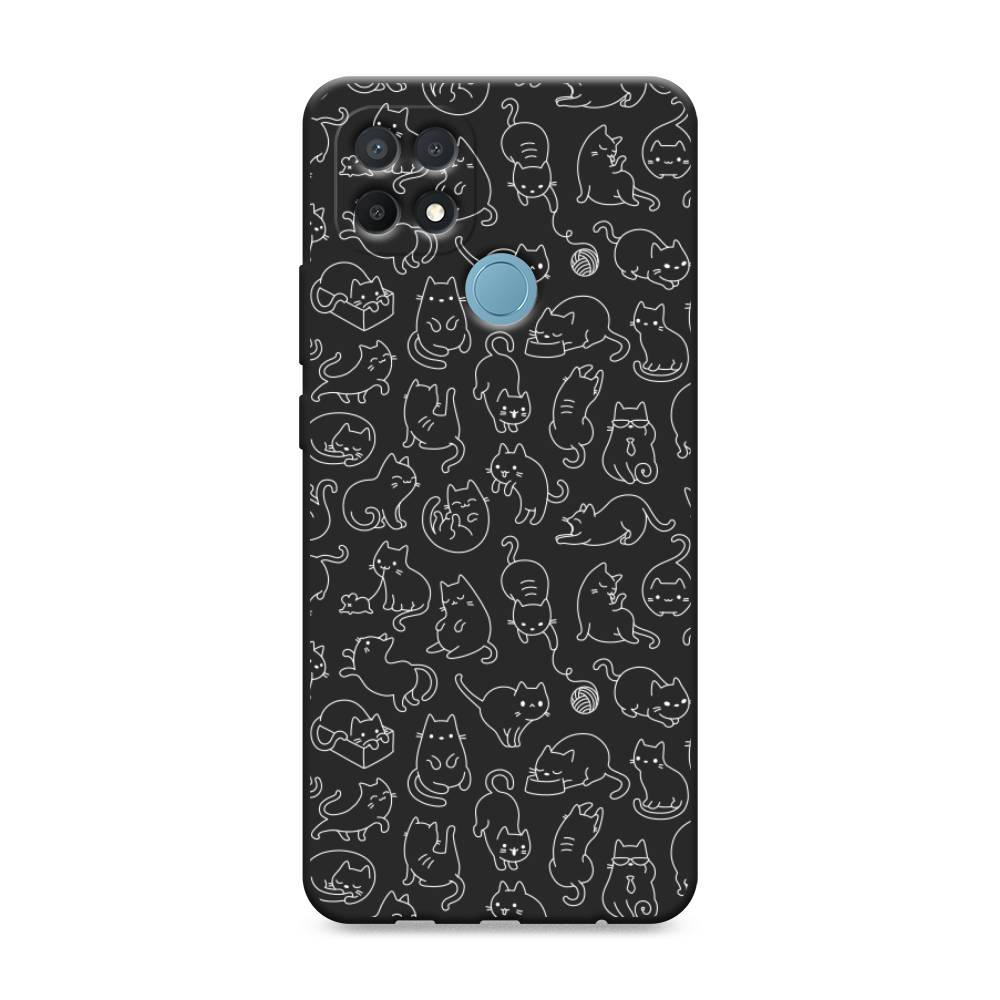 

Чехол Awog на Oppo A15/A15s "Шкодливые котики", Разноцветный, 255652-1