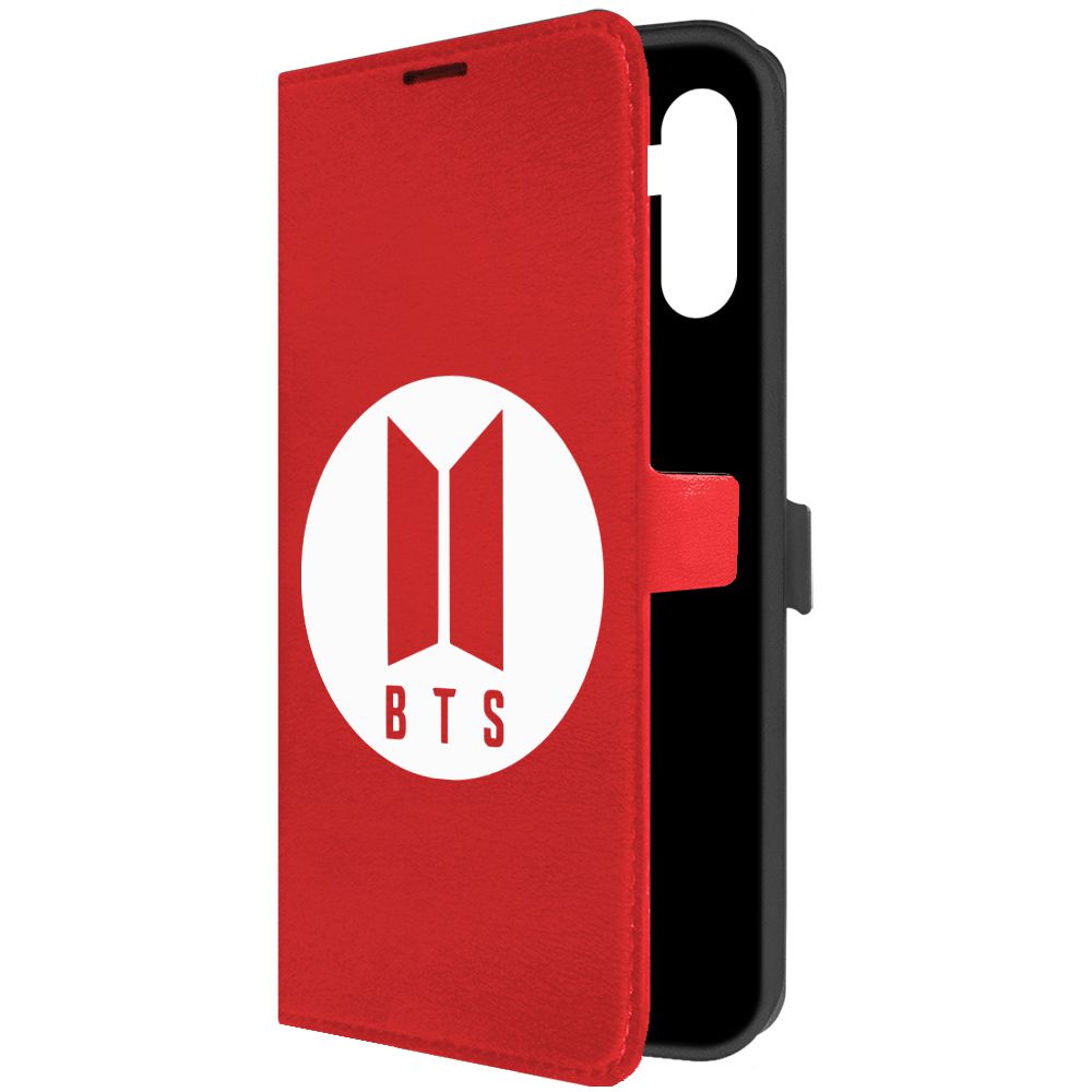 

Чехол-книжка Krutoff Eco Book для Samsung Galaxy A04s BTS красный