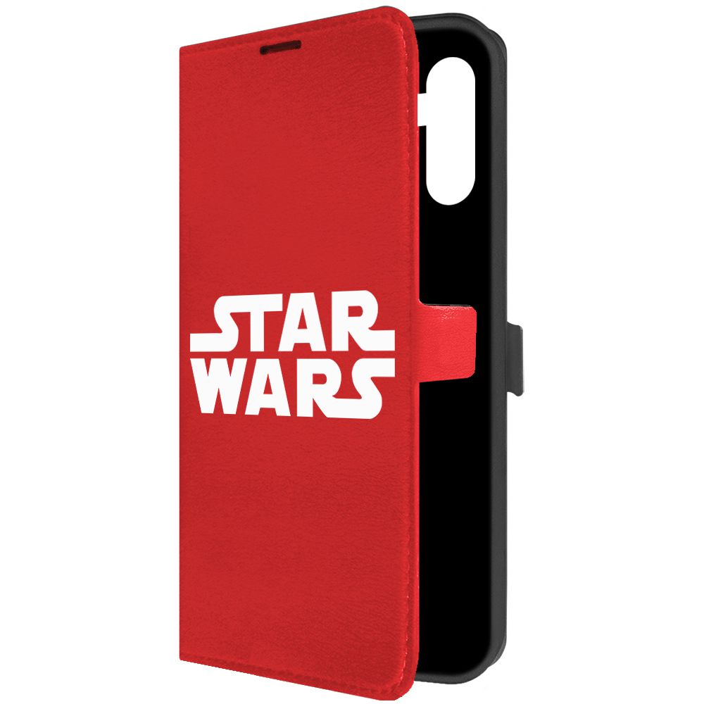 

Чехол-книжка Krutoff Eco Book для Samsung Galaxy A04s Star Wars, Красный