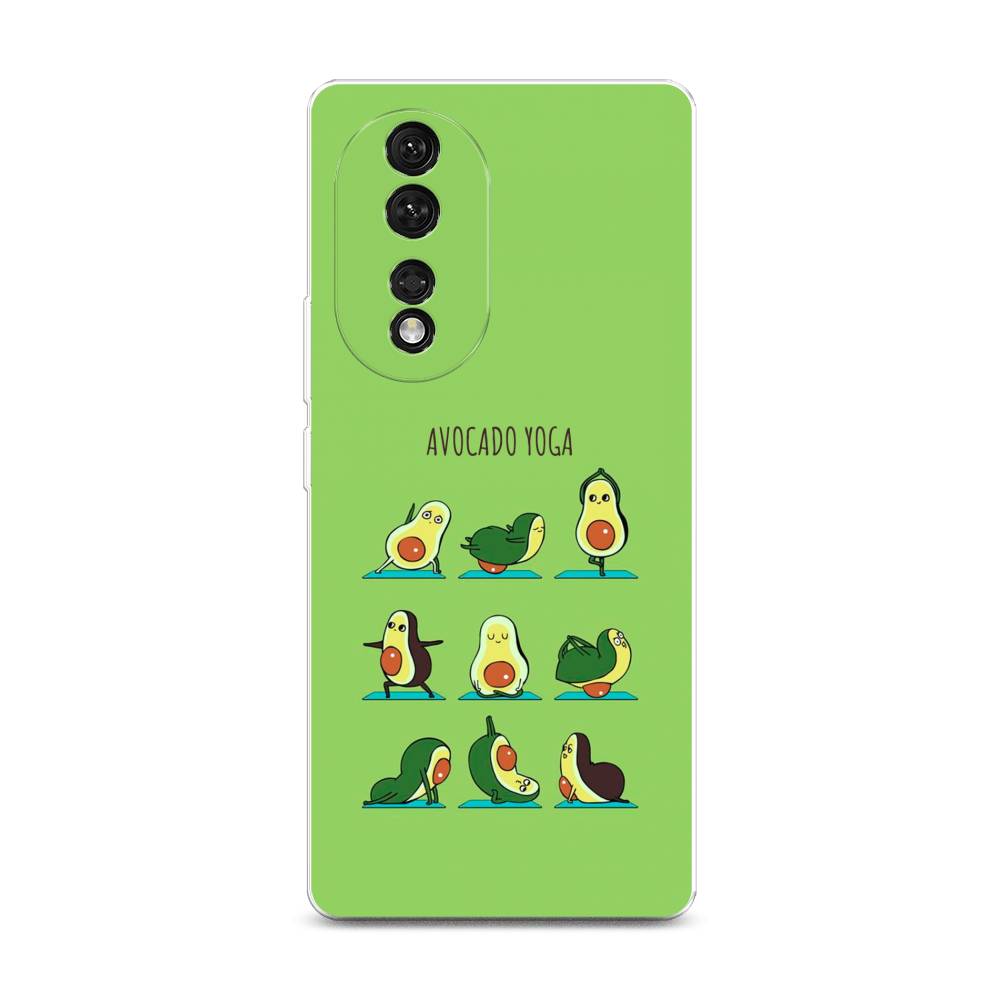

Чехол Awog на Honor 80 "Авокадо йога", 6120350-10