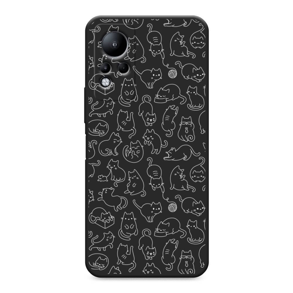 

Чехол Awog на Infinix Note 11/12 G88 "Шкодливые котики", Разноцветный, 3100452-1