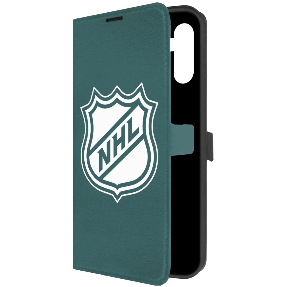 

Чехол-книжка Krutoff Eco Book для Samsung Galaxy A04s NHL зелёный опал, Зеленый