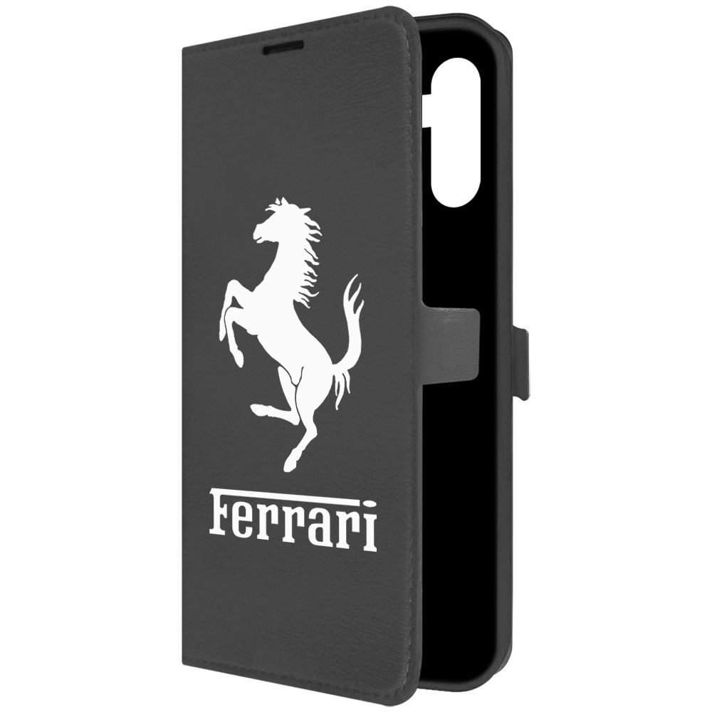 

Чехол-книжка Krutoff Eco Book для Samsung Galaxy A04s Ferrari черный
