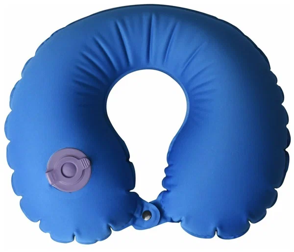 Подушка надувная U-образная Blue, 3923
