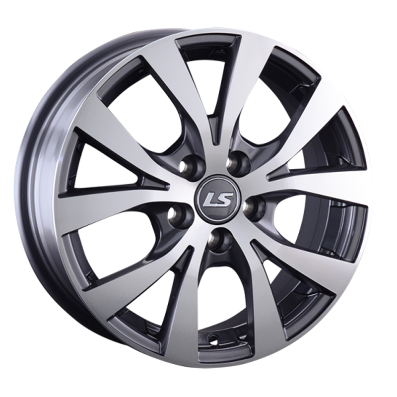 

Колесный диск LS WHEELS, 960 6x15/4x100ET45 60.1 Gmf, Серый;серебристый