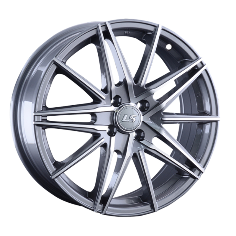 

Колесный диск LS WHEELS, 957 6.5x17/4x100ET42 60.1 Gmf, Серый;серебристый
