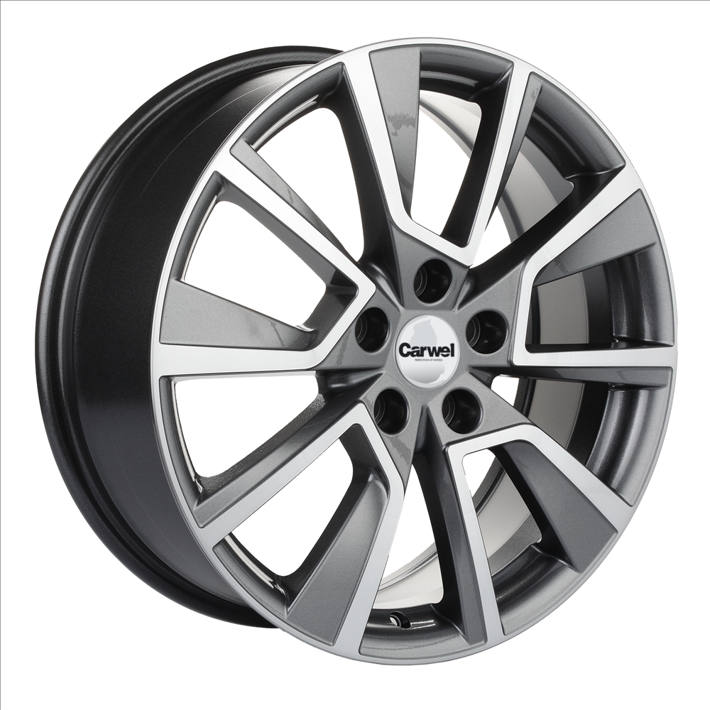 фото Колесный диск r18 5x112 7j et43 d57,1 carwel чаны 1802 (kodiaq/tiguan/audi q3) agr