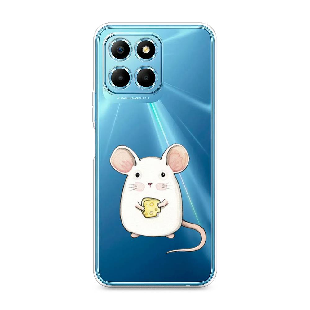 

Чехол Awog 6120250-1 для Honor X6s "Мышка", Белый, 6120250-1