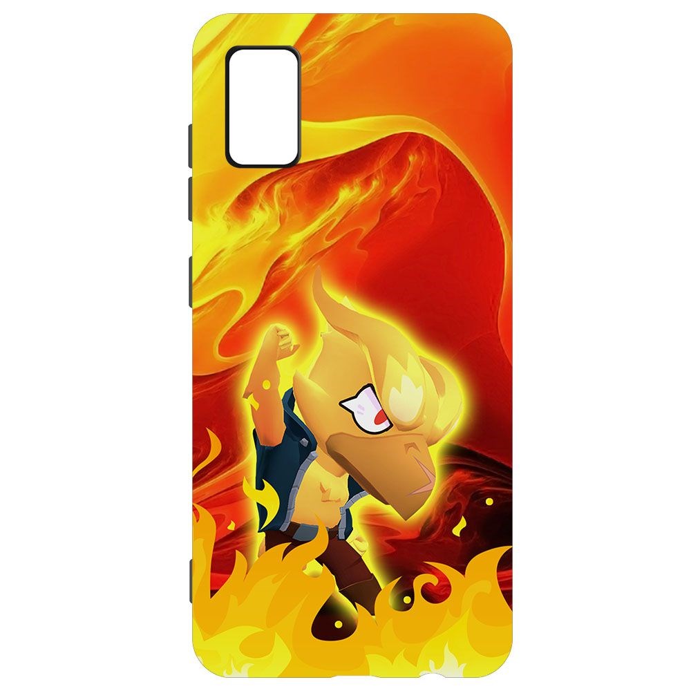 

Чехол-накладка Krutoff Brawl Stars - Ворон-Феникс для Samsung Galaxy A41 (A415)