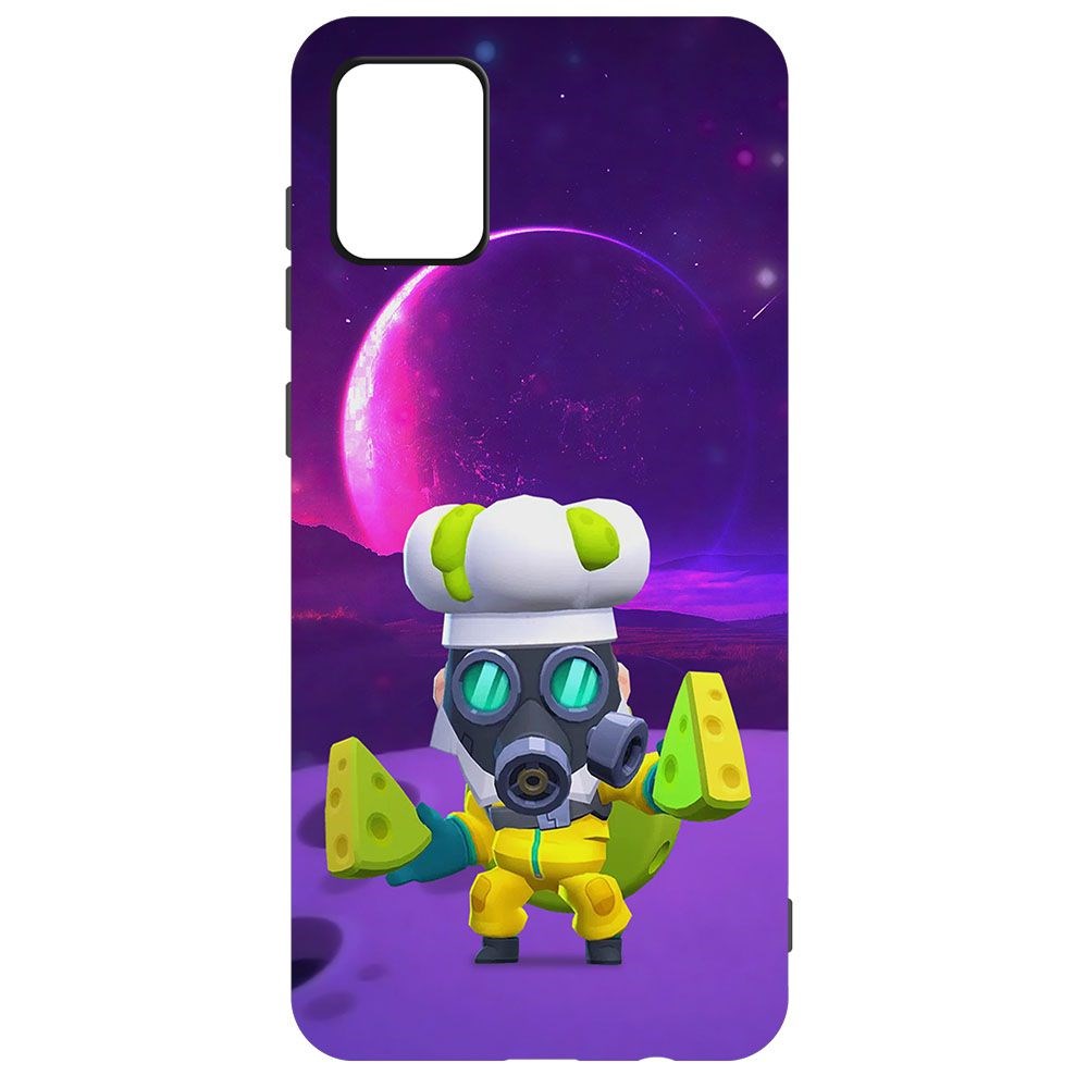 фото Чехол-накладка krutoff brawl stars - майк с плесенью для samsung galaxy a31 (a315)